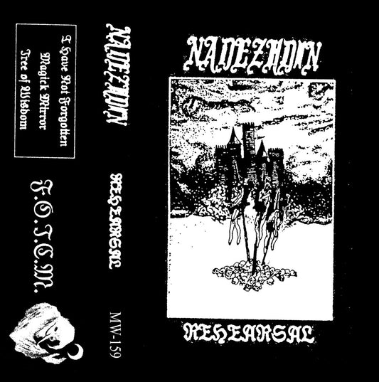 Nadezhdin - Rehearsal [Raw Black Metal] (Tape - Moonworshipper - 2022)